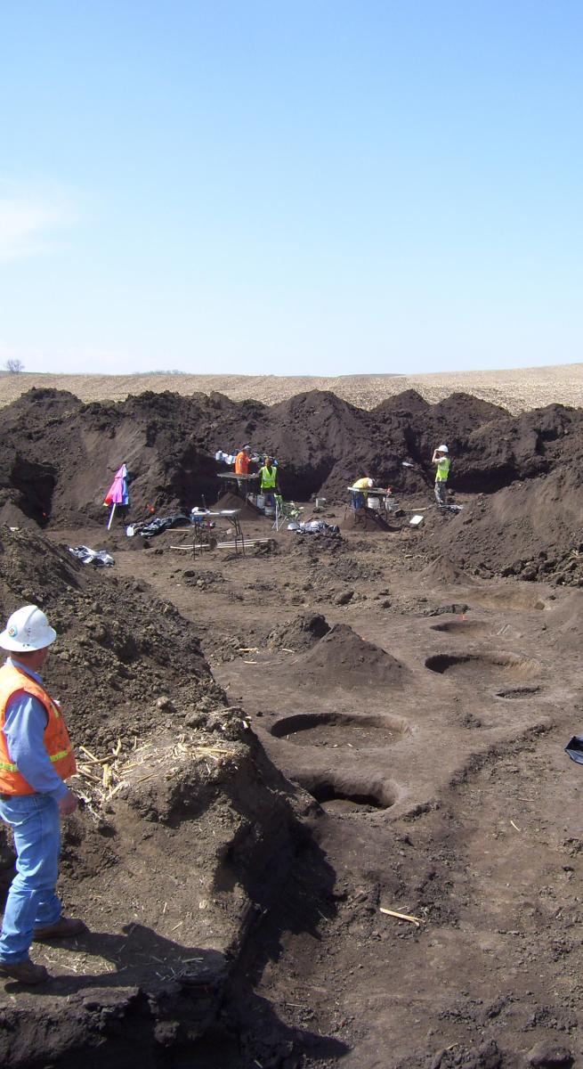Phase III mitigation of a deeply buried site.